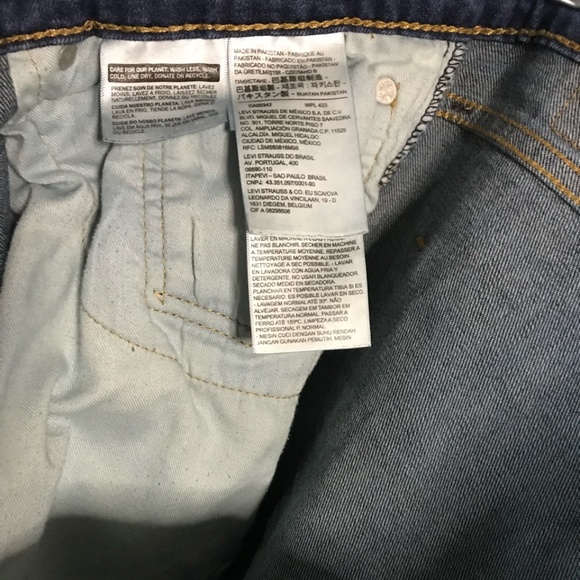 Levi's Men's 514 Straight Leg Regular Fit Jeans - Medium Wash, Size 32x32 - Picture 5 of 6